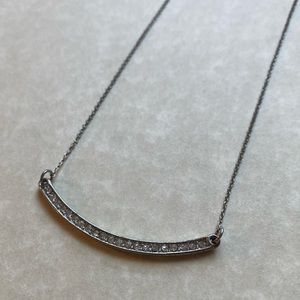 Silver Bar Necklace